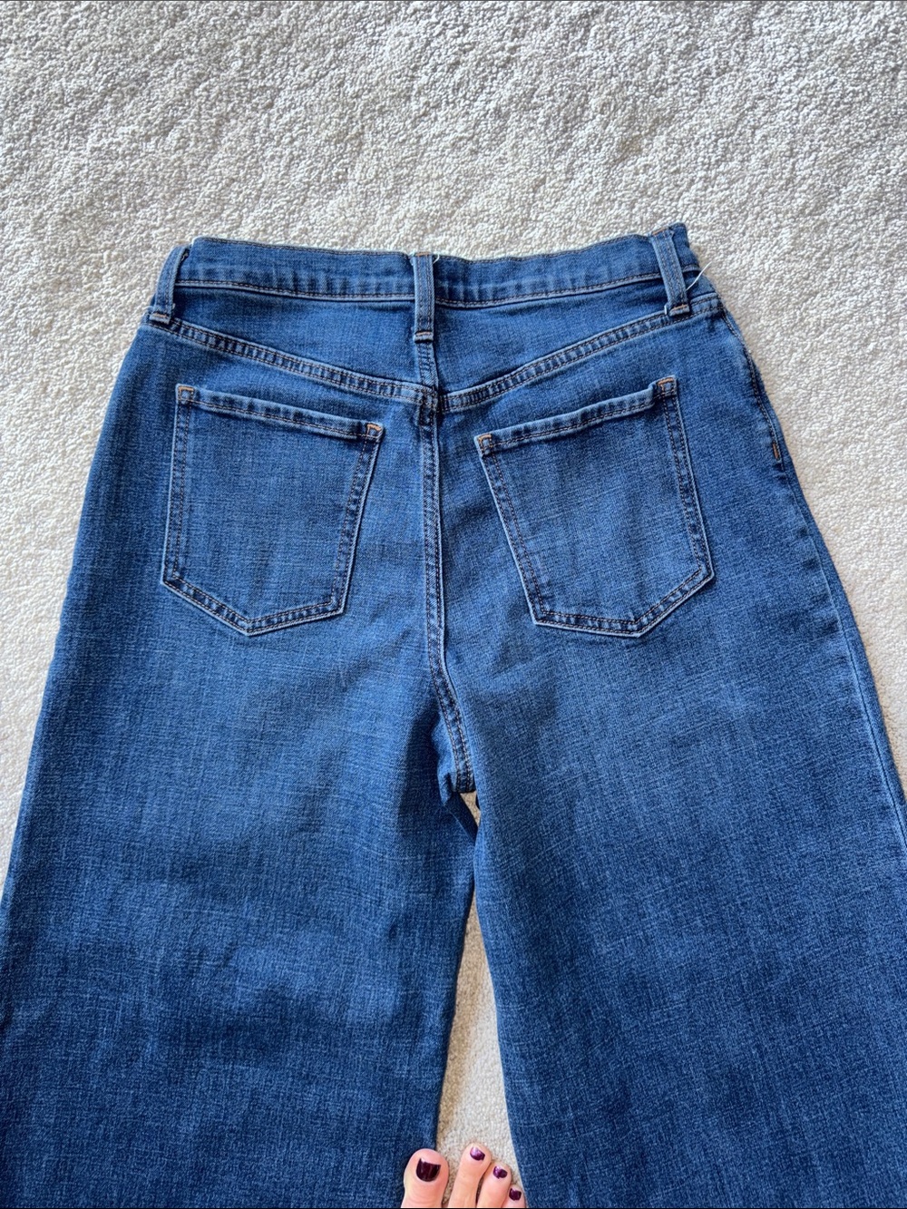 Banana Republic Wide Leg Women's Jeans size 28 - Picture 6 of 9